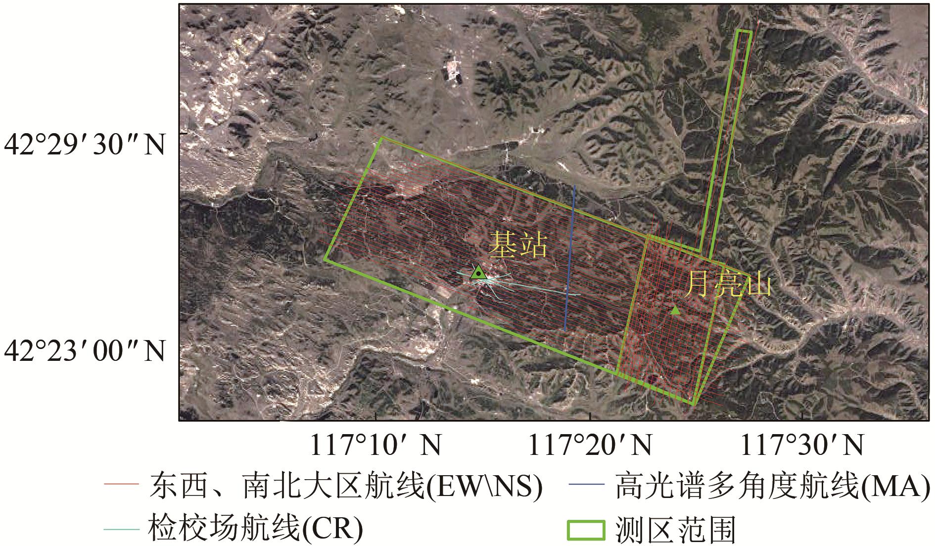 The comprehensive airborne remote sensing experiment in Saihanba forest farm