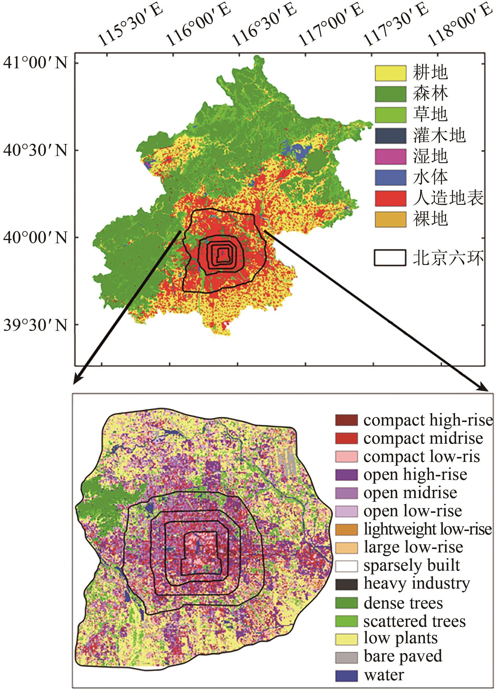 Land surface temperature downscaling in urban area：A case study of Beijing