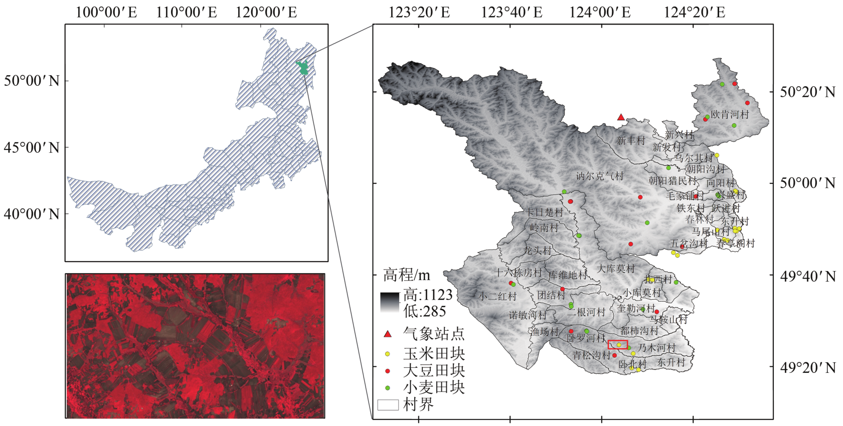 Rapid assessment of maize chilling damage based on GEE