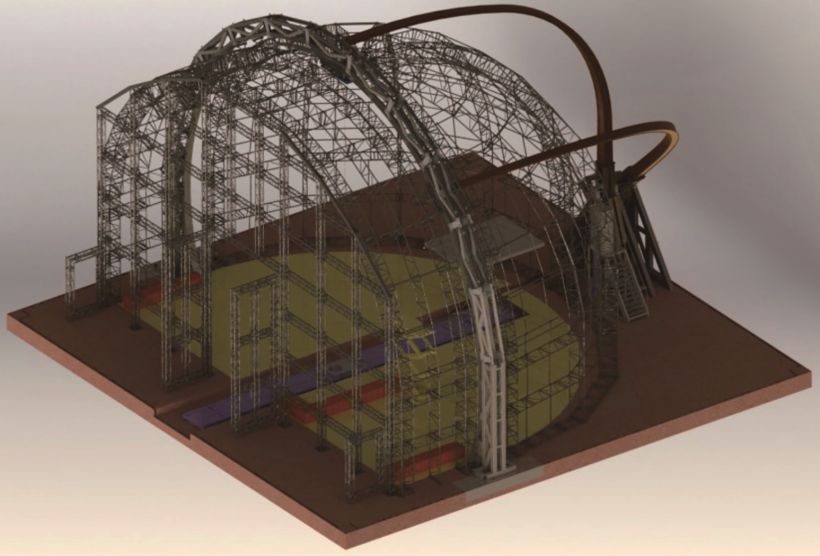 Experiment of measuring targets' full-parameters microwave properties