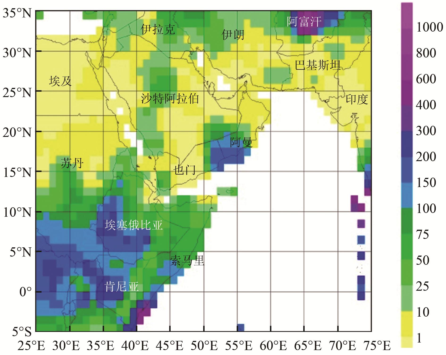 Desert Locust Swarms impact on the local vegetation along India-Pakistan border and their possible development trends