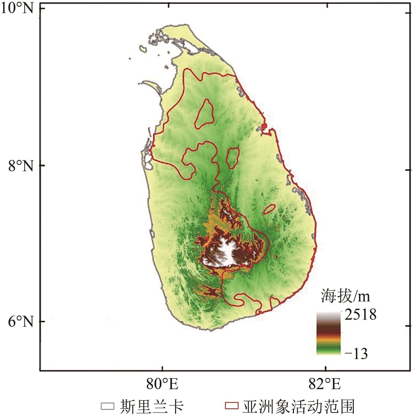 Spatio-temporal patterns and differentiations of habitat quality for Asian elephant （<em class="move-commonlist-italic">Elephas maximus</italic>） habitat of Sri Lanka
