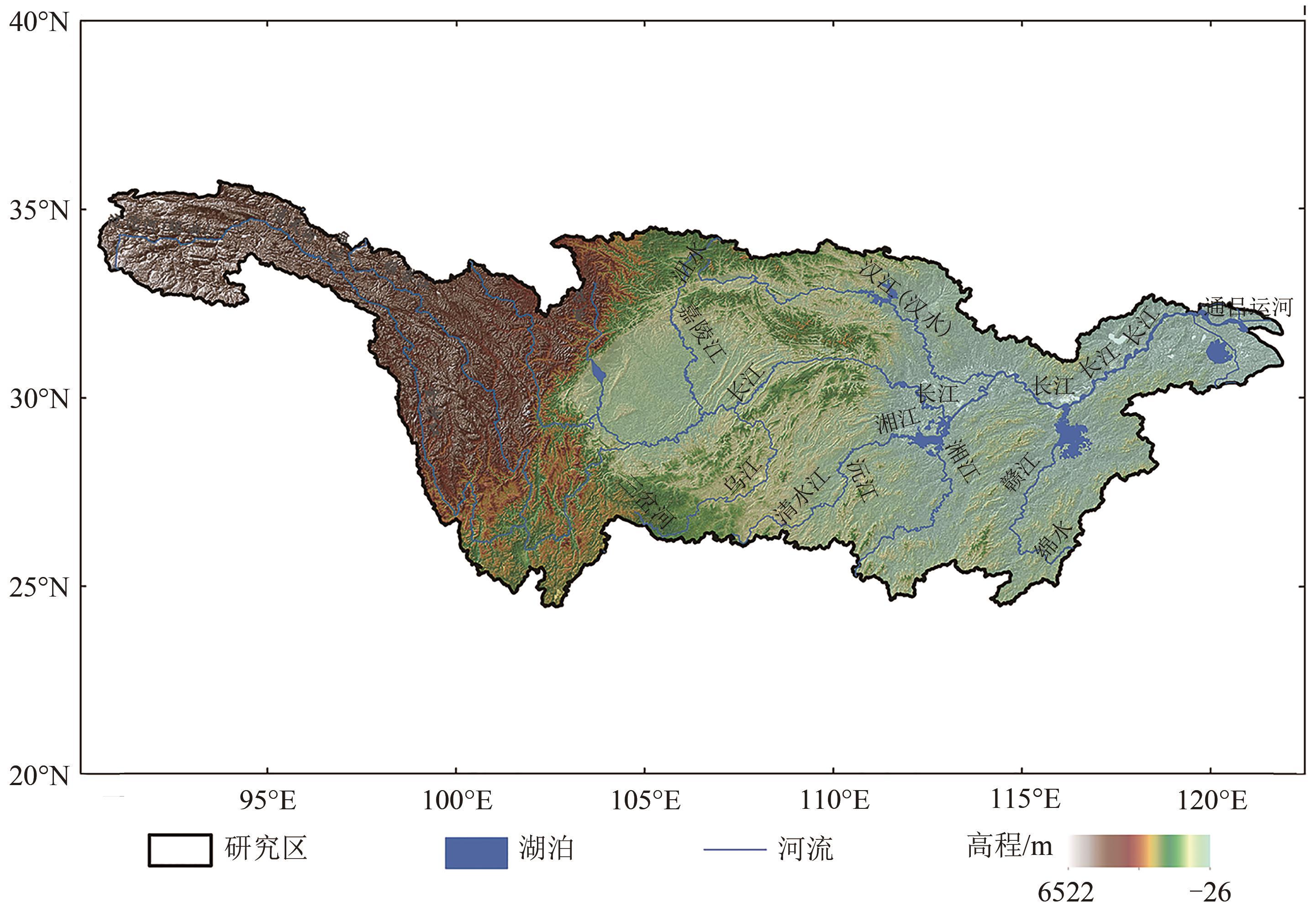 Surface water extraction in Yangtze River Basin based on sentinel time series image