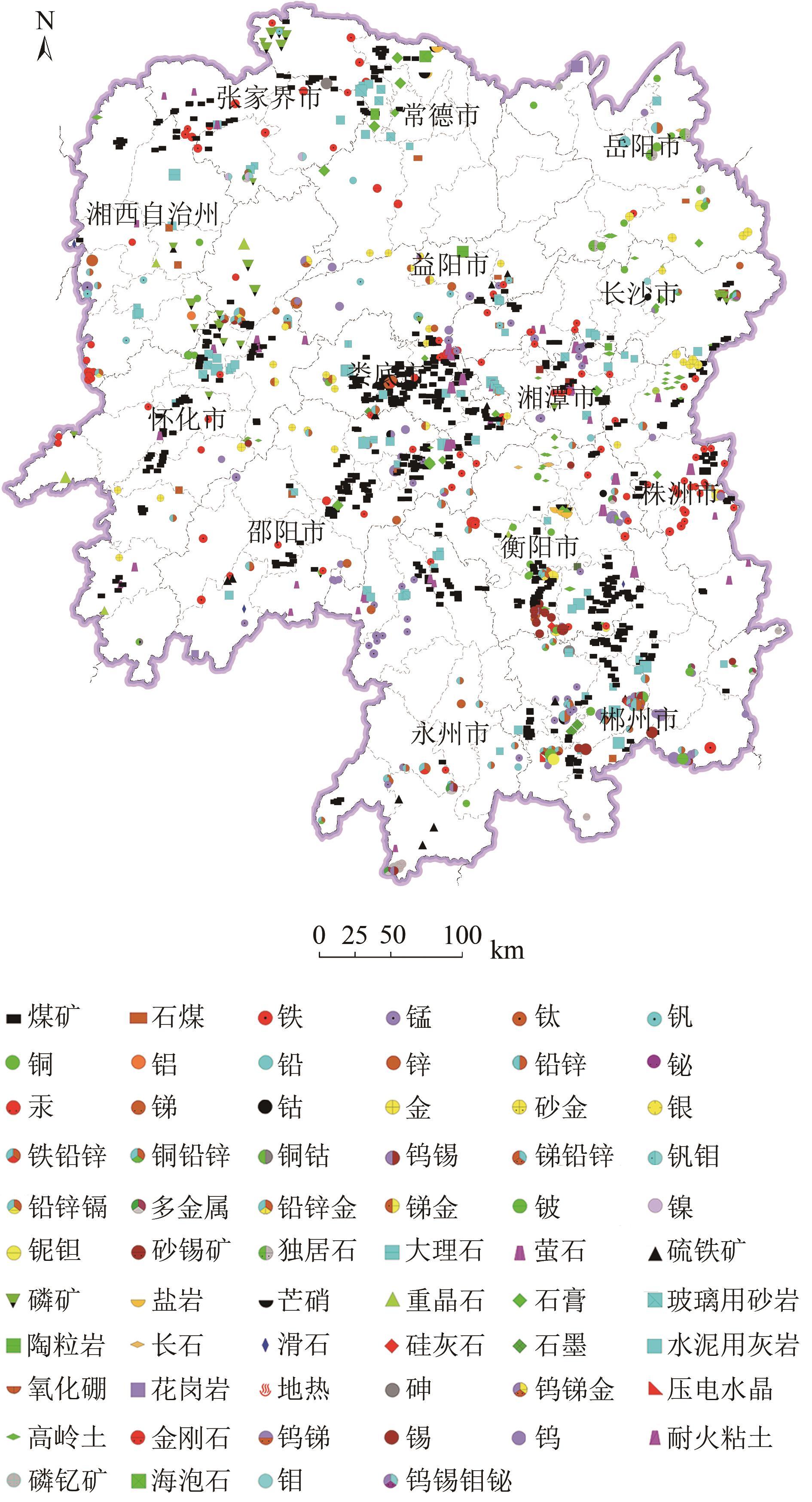 Spatiotemporal changes of illegal mining in Hunan mines based on multi-source satellite remote sensing