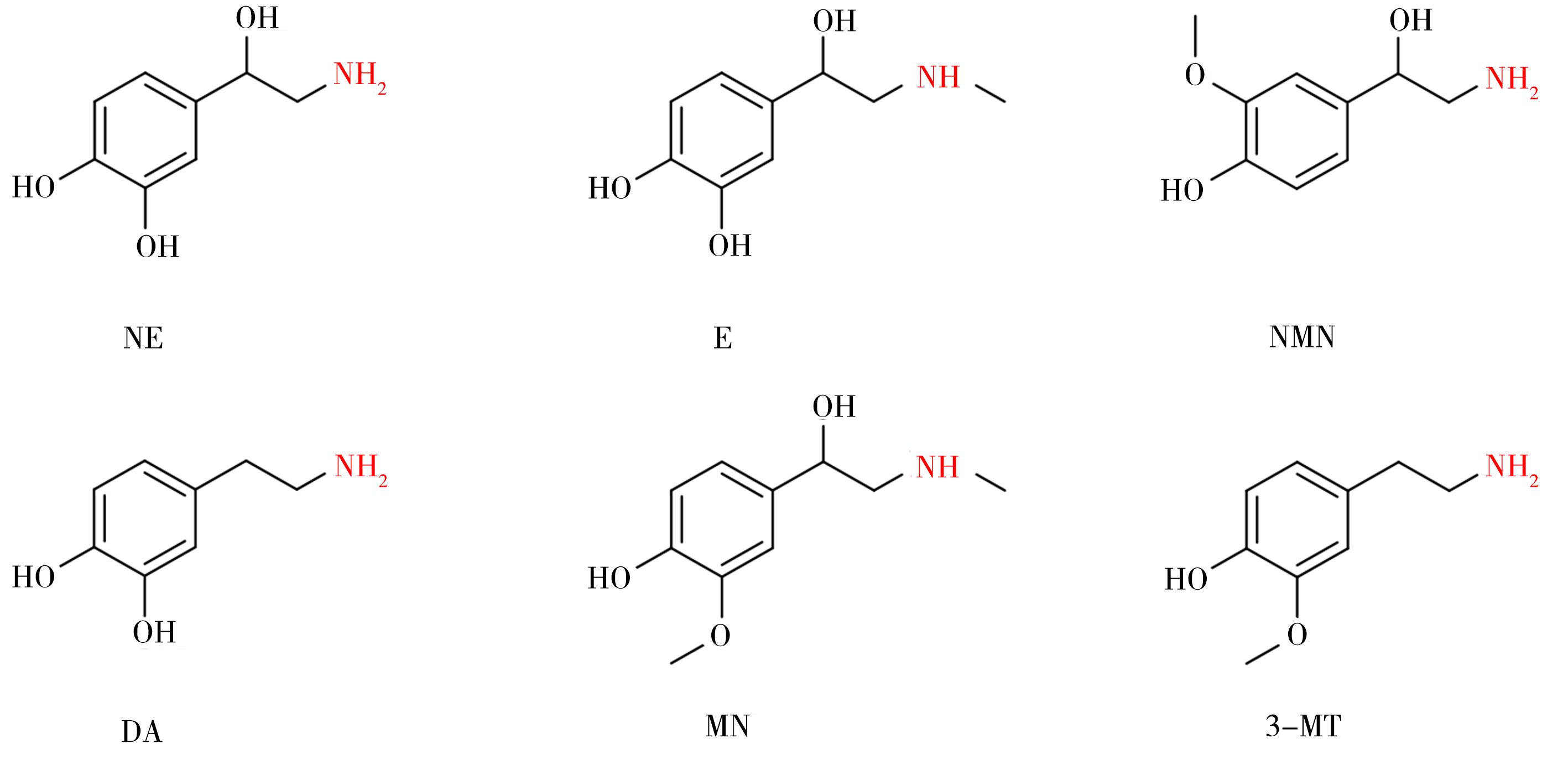 UPLC-MS/MS法同时测定血液中儿茶酚胺及其代谢物